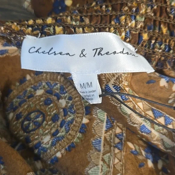 Flowy Patterned Maxi Skirt - Picture 6 of 9